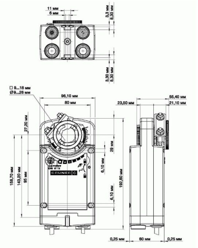 Изображение для товара Gruner 361C-024-10-S2