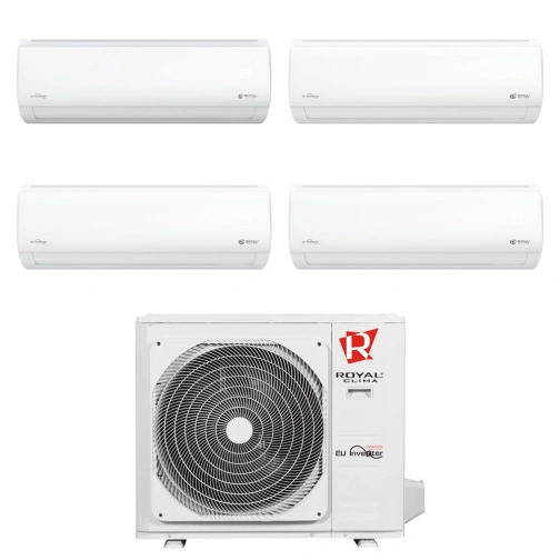 Изображение для товара Royal Clima 4RMX-36HN/OUT / RCI-TMN12HN + RCI-TMH09HNx3