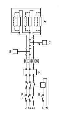 Схема подключения CB 315-9,0