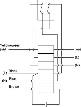 Схема подключения Systemair TFSK 125 M Black