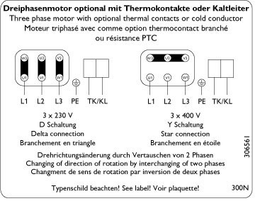 Схема подключения осевого вентилятора Systemair AXCBF 400D4-32